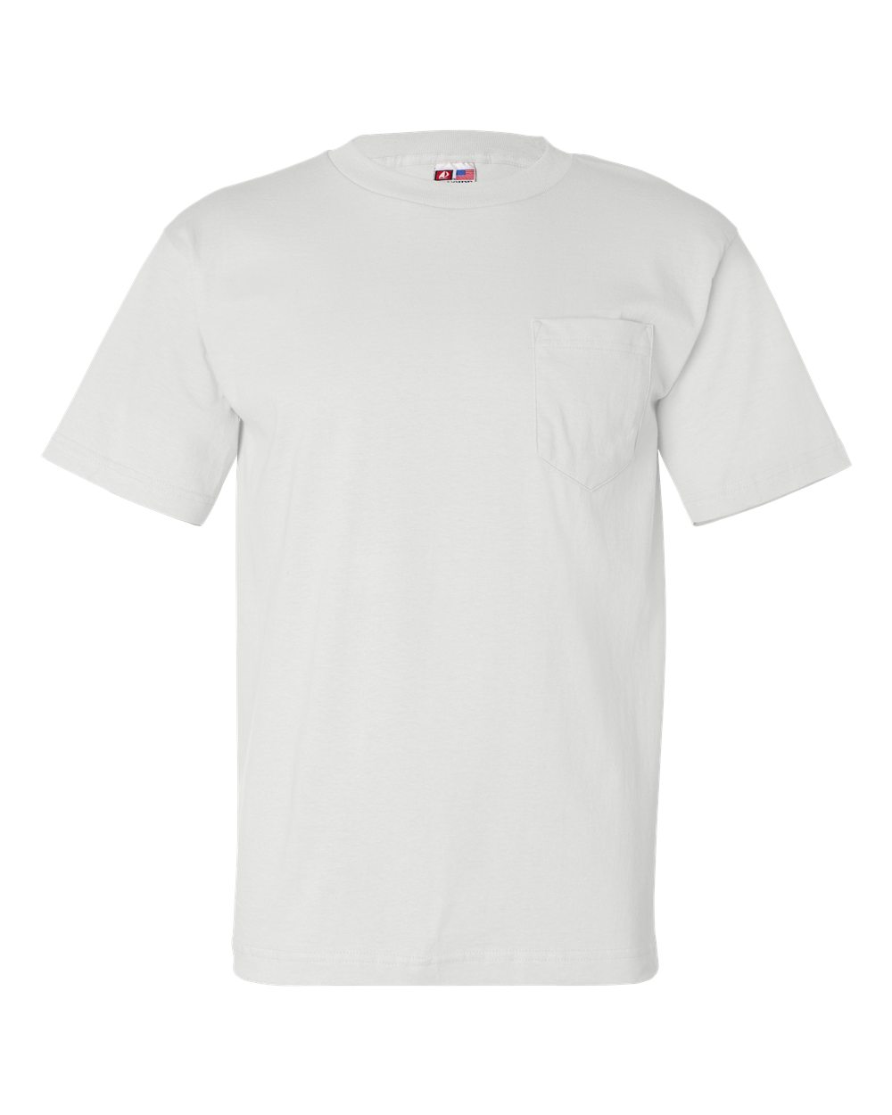 investering skrive et brev Fremhævet USA-Made T-Shirt with a Pocket - Bayside 7100 | Clothing Shop Online