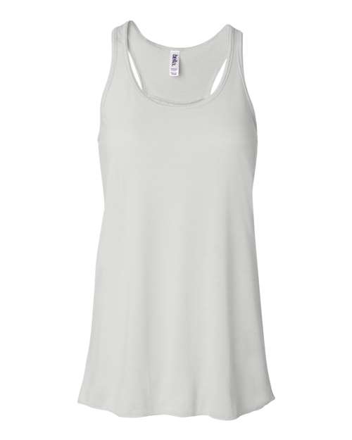 Land of the Free Home of the Brave Bella Canvas B8800 Ladies' Flowy Racerback Tank