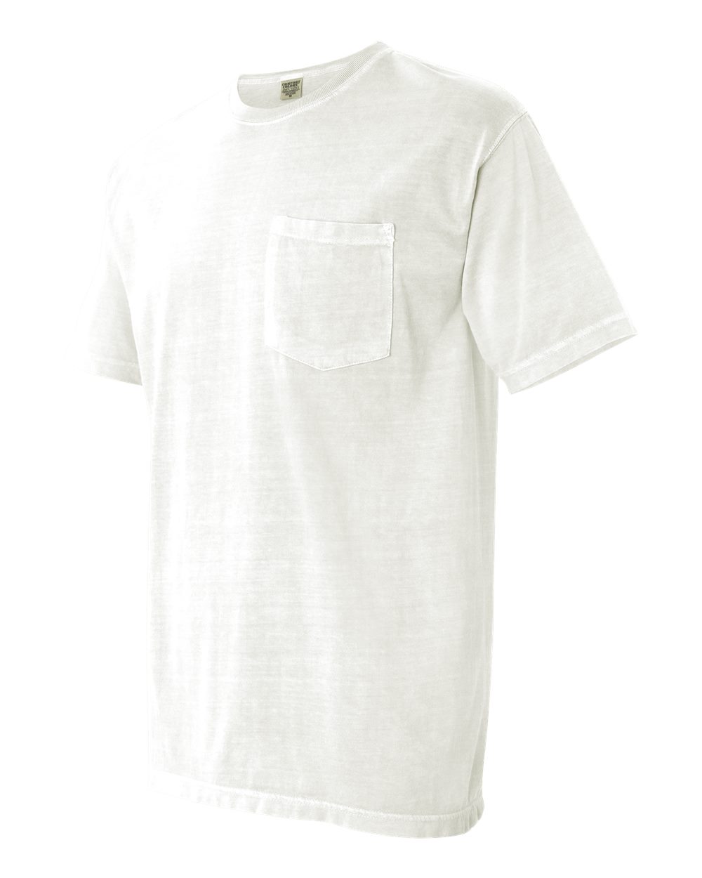 Comfort Colors 6030CC Garment Dyed Pocket T Shirt Features: Wide