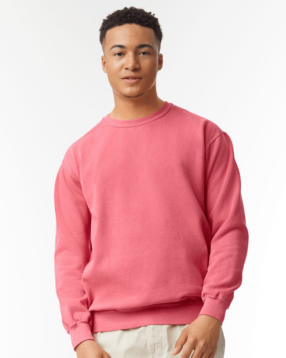 Garment-Dyed Sweatshirt - Comfort 