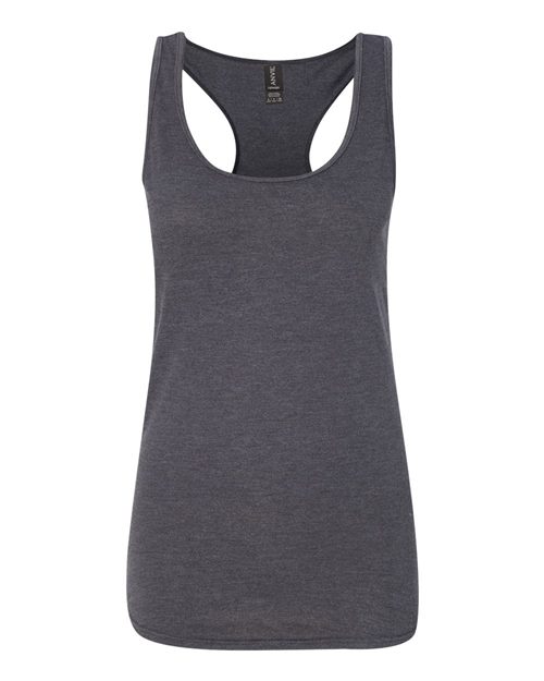 Gildan 6750L Softstyle Women's Tri-Blend T-shirt - Heather Dark Grey - XL