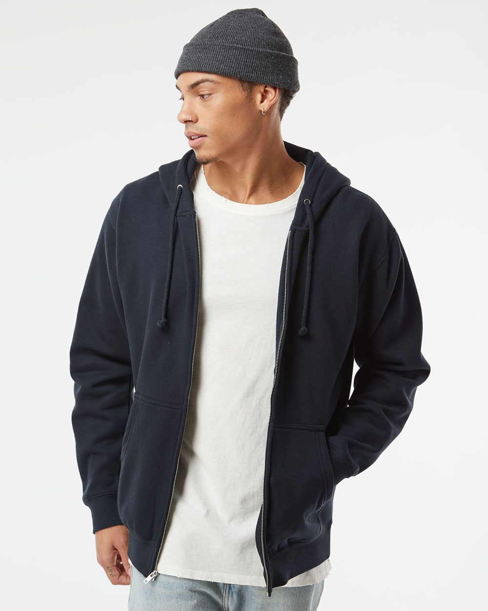 Independent Trading Co. IND4000Z - Heavyweight Full-Zip Hooded Sweatshirt